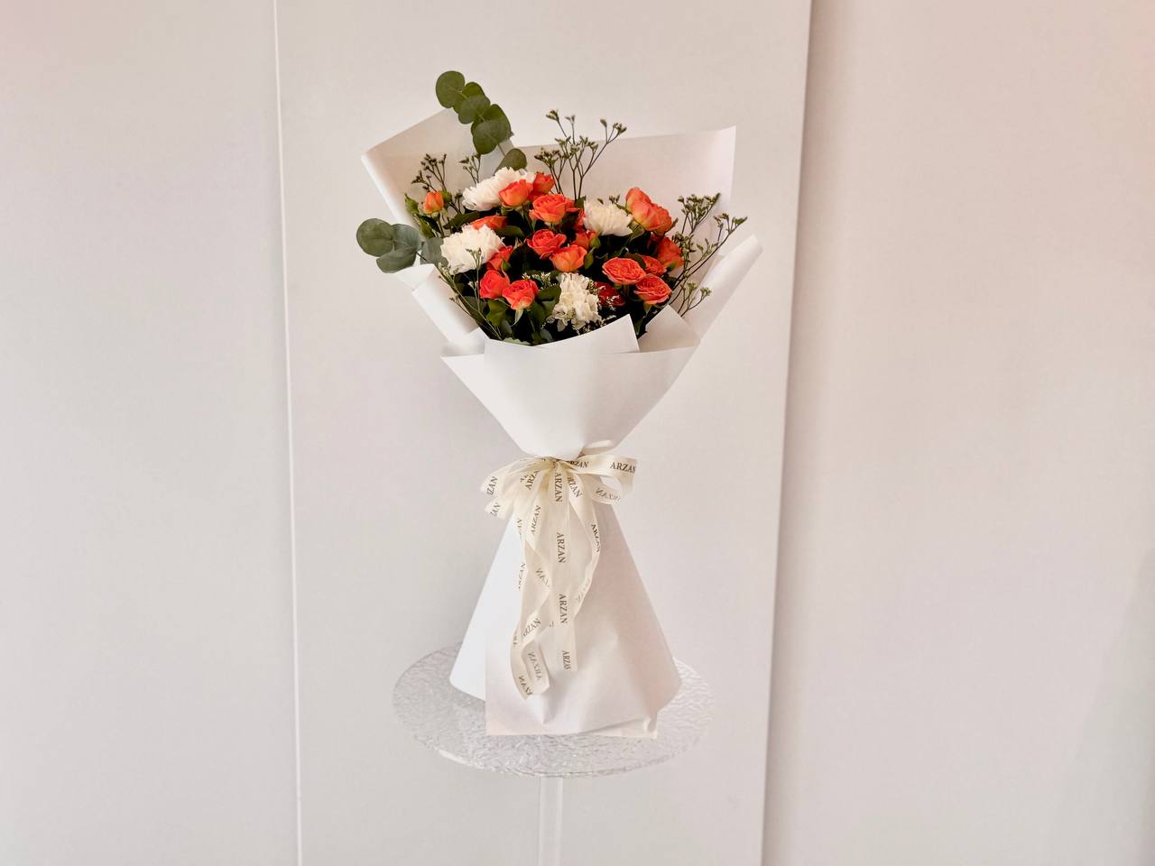orange and white
