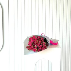 fuchsia baby roses luxury