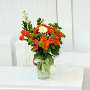 Bloom flowers vase