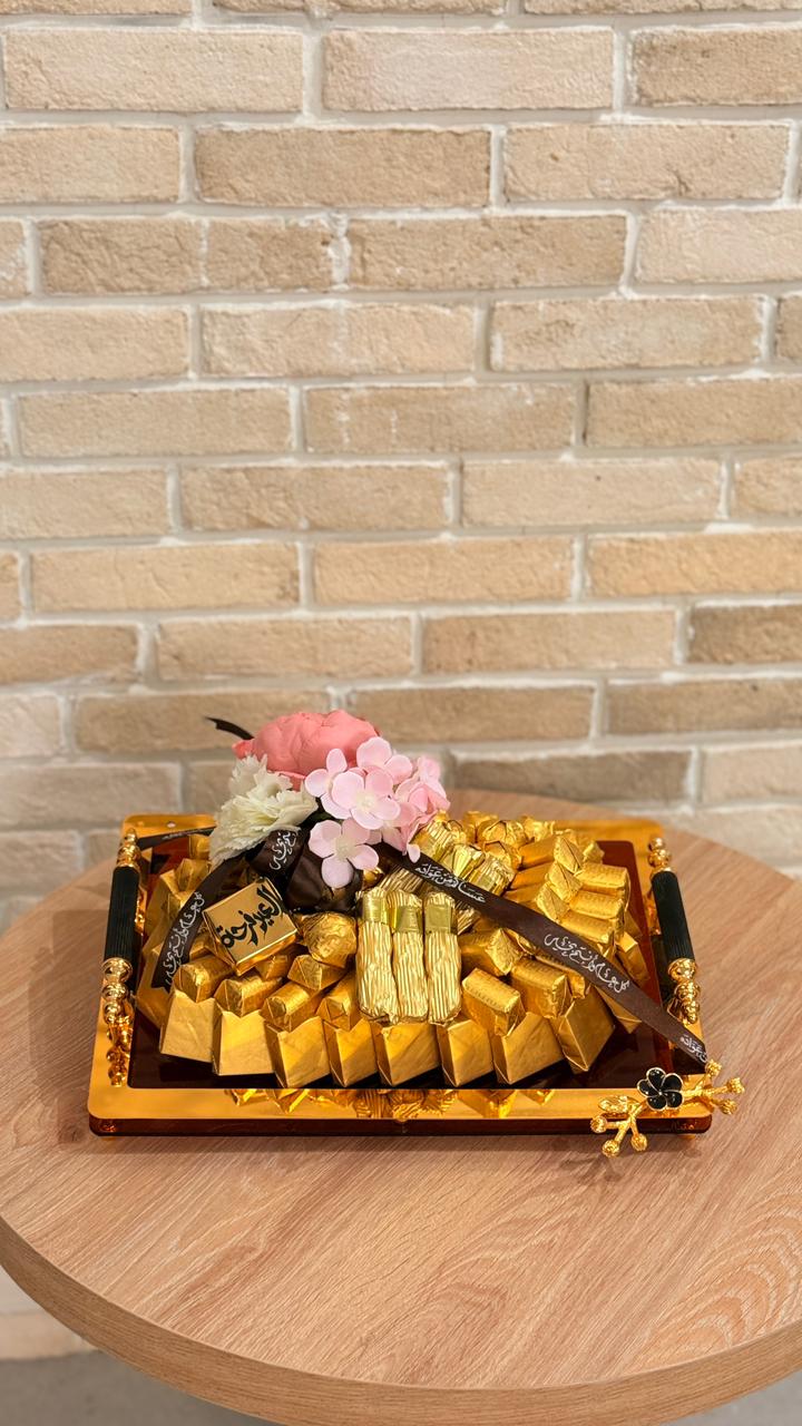 luxurious Belgium Chocolate Gold Wrapping