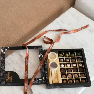Dates Covered with Chocolate 7 Sauces